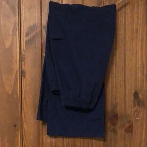 Navy scrub Star pants 